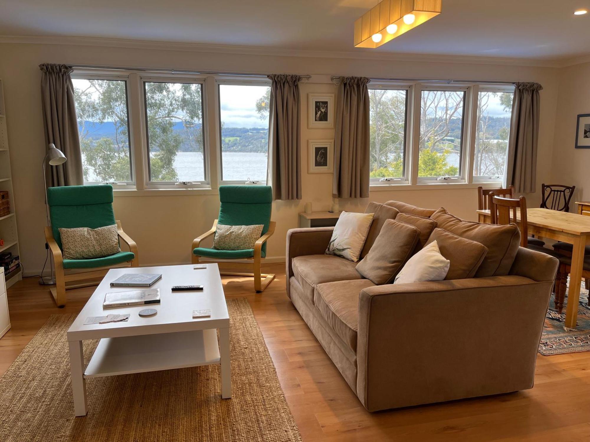 Anchorage Waterfront Retreat Διαμέρισμα Castle Forbes Bay Εξωτερικό φωτογραφία